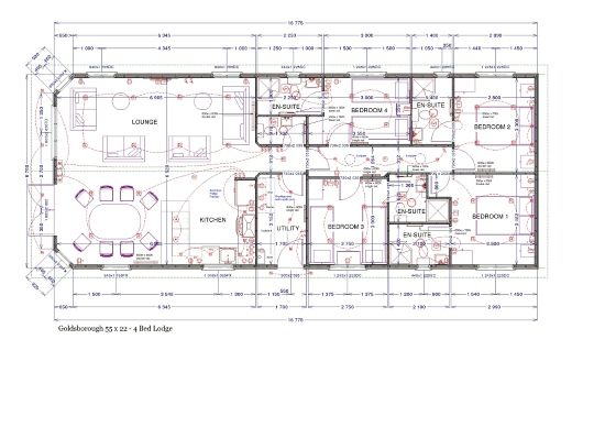 Four bedroom Bespoke Lodge
